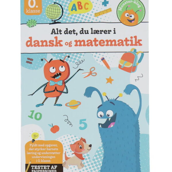 Forlaget Carlsen Opgavebog - Alt det du lærer i Dansk og Matemat