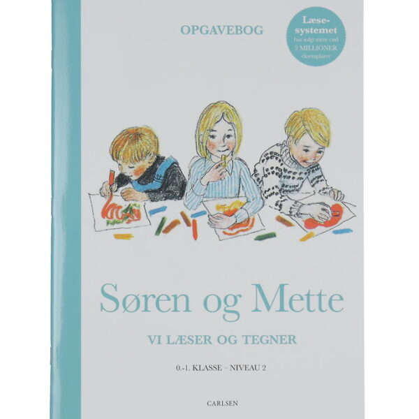 Forlaget Carlsen Opgavebog - Søren og Mette Vi Læser og Tegner -