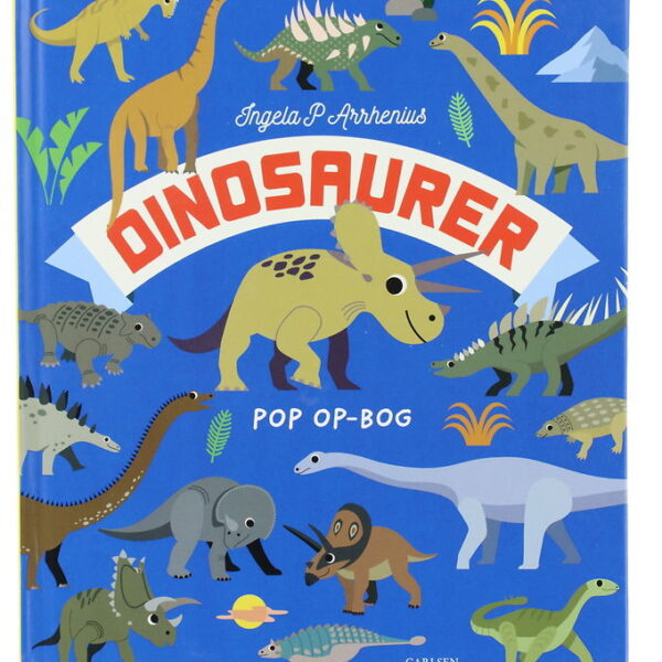 Forlaget Carlsen Pop Op Bog - Dinosaurer