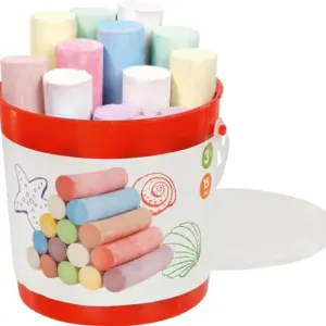 Gadekridt i spand - 15 stk.