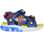 Geox Sandaler m. Lys - Ciberdron - Royal/Red