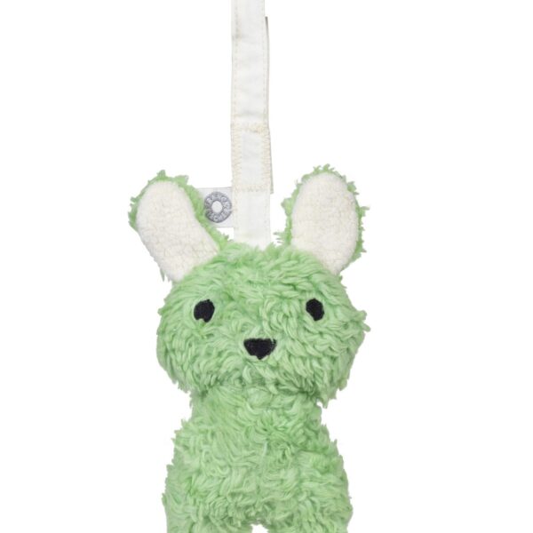 Grøn kanin / rangle ophæng - franck_fischer