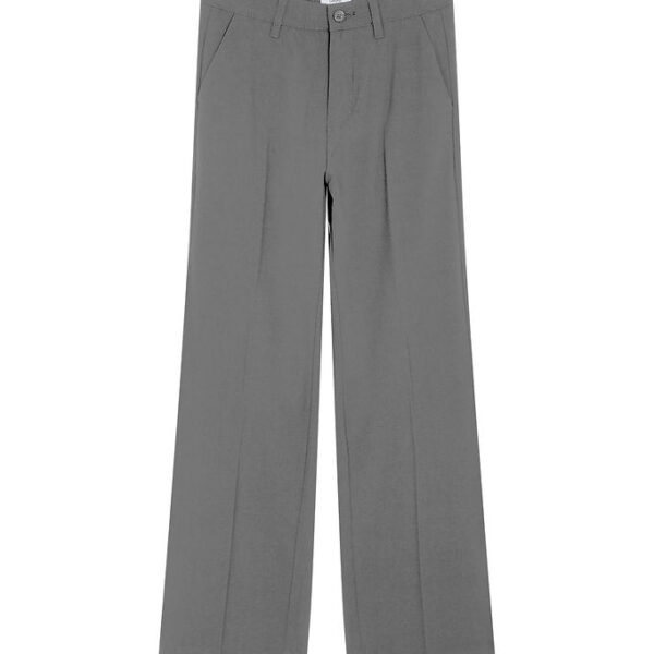 Grunt Bukser - GrDudai Wide - Grå