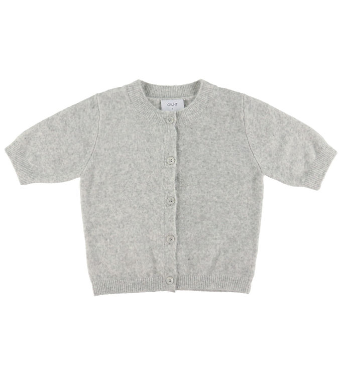 Grunt Cardigan - Strik - GrIsa - Grå