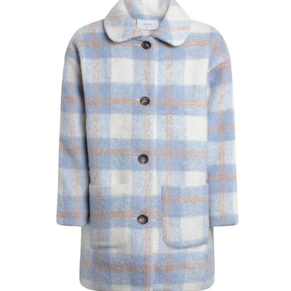 Grunt Jakke - Boucle - Blue Check