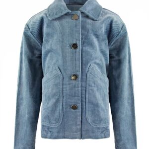 Grunt Jakke - Hunn - Fløjl - Baby Blue