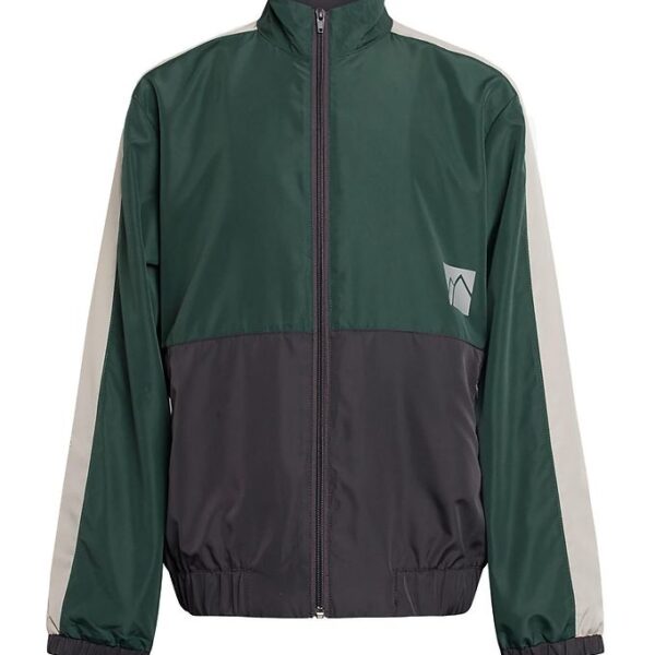 Grunt Jakke - Yas - Mørkegrå/Mørkegrøn