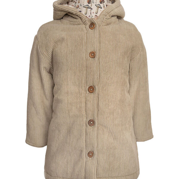 Hanevild Jakke - Fløjl - Mushroom - Coriander