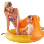 Happy People | Badebassin m. solskærm, Ø85 cm