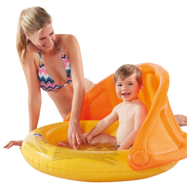 Happy People | Badebassin m. solskærm, Ø85 cm