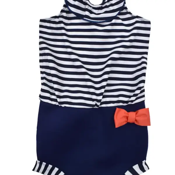 Happy nappy costume - Navy stripe - 3-8 MDR. Happy nappy costume - Navy stripe - 3-8 MDR.