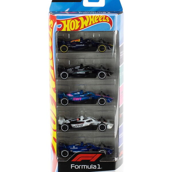 Hot Wheels Biler - 5-pak - F-1 Racing 2025