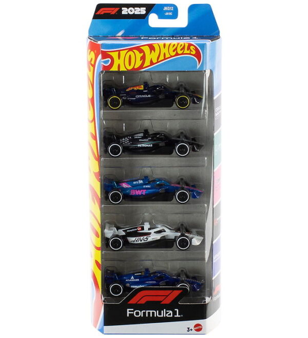 Hot Wheels Biler - 5-pak - F-1 Racing 2025