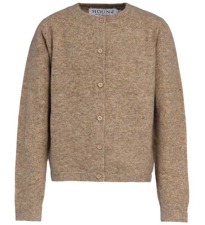 Hound Cardigan - HdLea - Sand Melangé