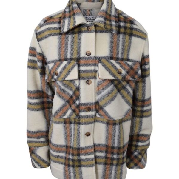 Hound Jakke - Checks - Beige m. Tern