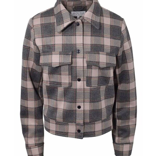 Hound Jakke - Checks - Brun/Gråternet