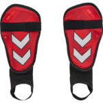 Hummel Benskinner - HmlShin Guards Flex Shell - Pompeian Red