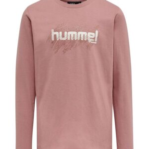 Hummel Bluse - hmlAsta - Wood Rose m. Hvid