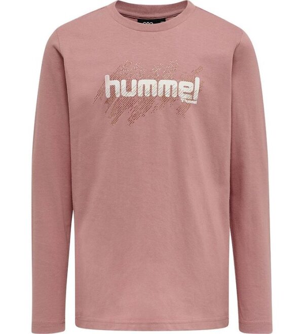 Hummel Bluse - hmlAsta - Wood Rose m. Hvid Hummel Bluse - hmlAsta - Wood Rose m. Hvid