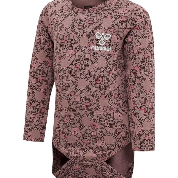 Hummel Body l/æ - hmlFia - Deep Taupe m. Sølvglimmer