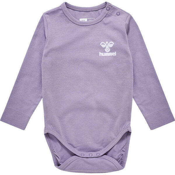 Hummel Body l/æ - hmlMino - Lavender m. Logo