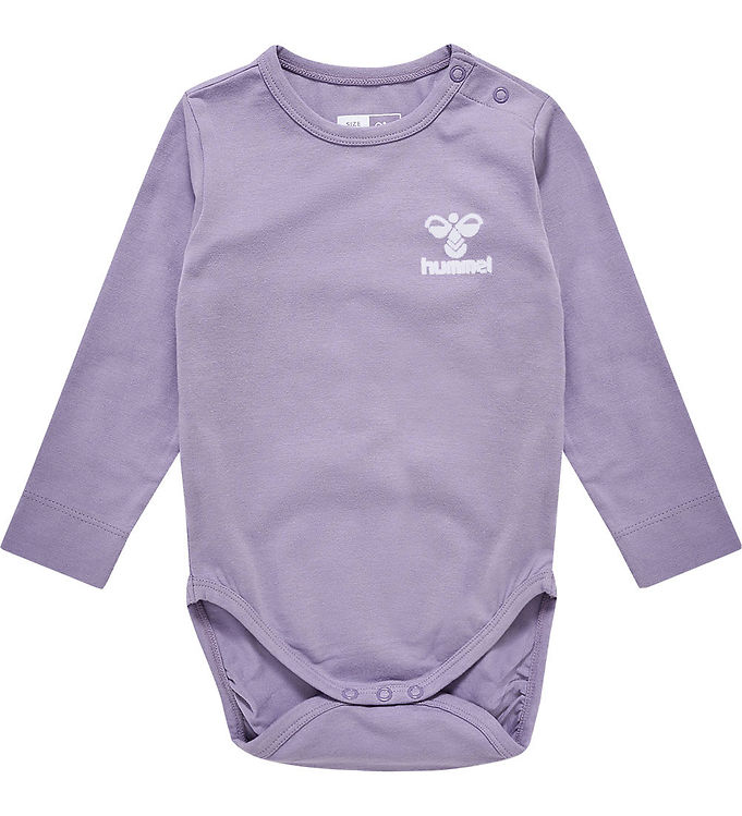 Hummel Body l/æ - hmlMino - Lavender m. Logo