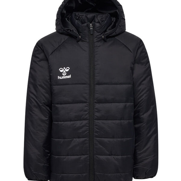 Hummel Dynejakke - HmlGo Quilted Hood - Sort