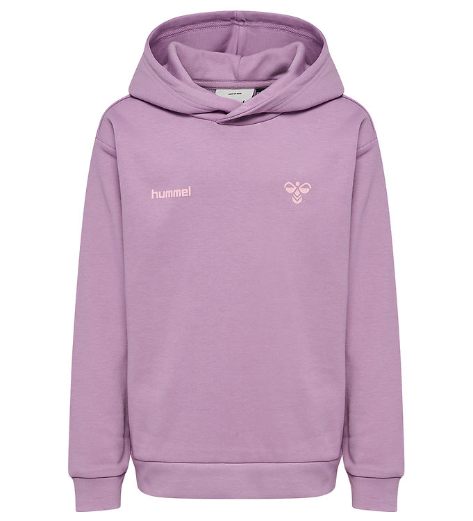 Hummel Hættetrøje - hmlJR Graphic - Lavender Mist