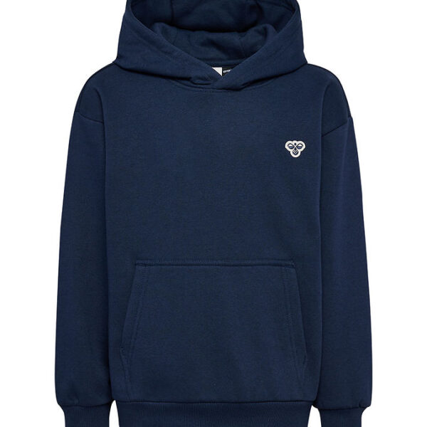 Hummel Hættetrøje - hmlJr - Loose Hoodie - Dress Blue