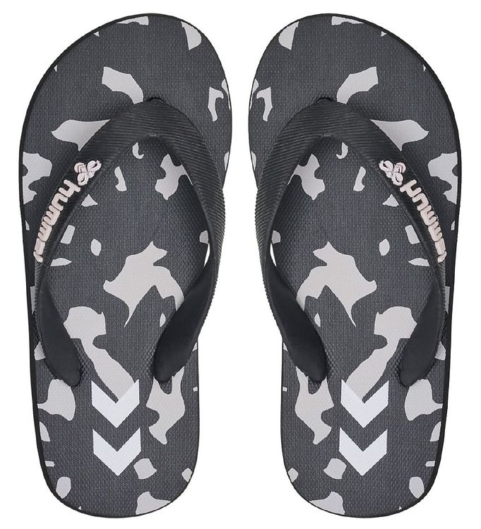 Hummel Klipklapper - Flip Flop Jr. - Sort/Hvid