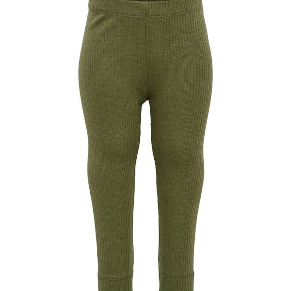 Hummel Leggings - Rib - hmlRene - Capulet Olive