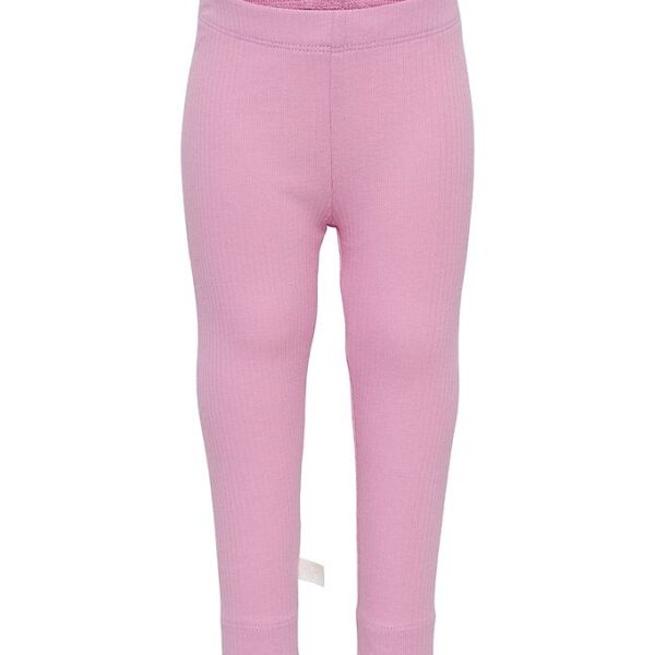 Hummel Leggings - Rib - hmlRene - Mauve Mist