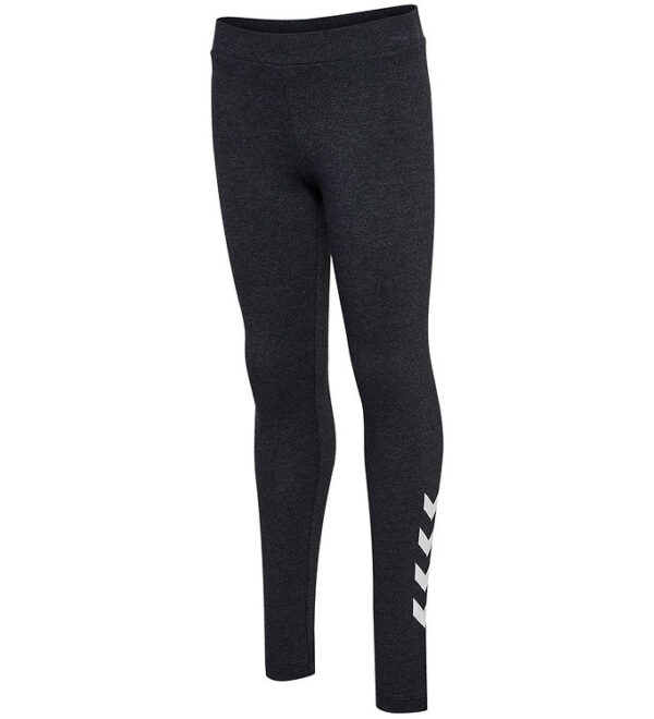 Hummel Leggings - hmlJR - Black Melange