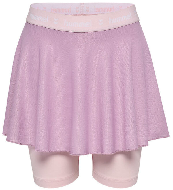 Hummel Nederdel m. Cykelshorts - HmlJR Gym - Lavender Mist