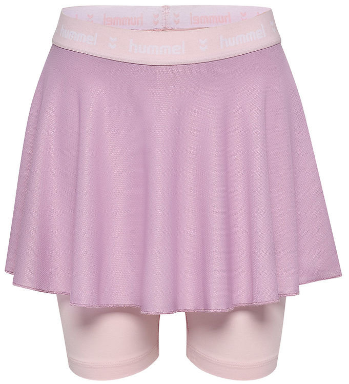 Hummel Nederdel m. Cykelshorts - HmlJR Gym - Lavender Mist