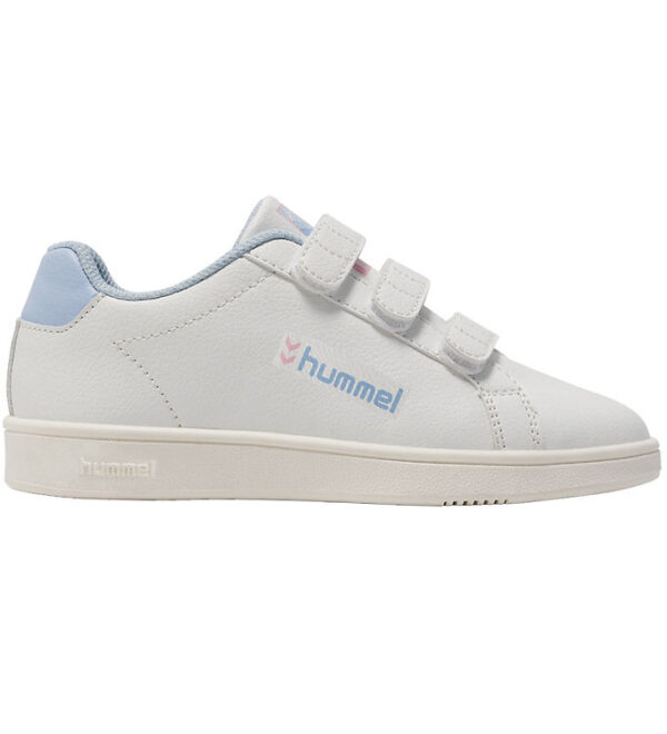 Hummel Sko - Match Point JR - White/ Blue/ Pink Hummel Sko - Match Point JR - White/ Blue/ Pink