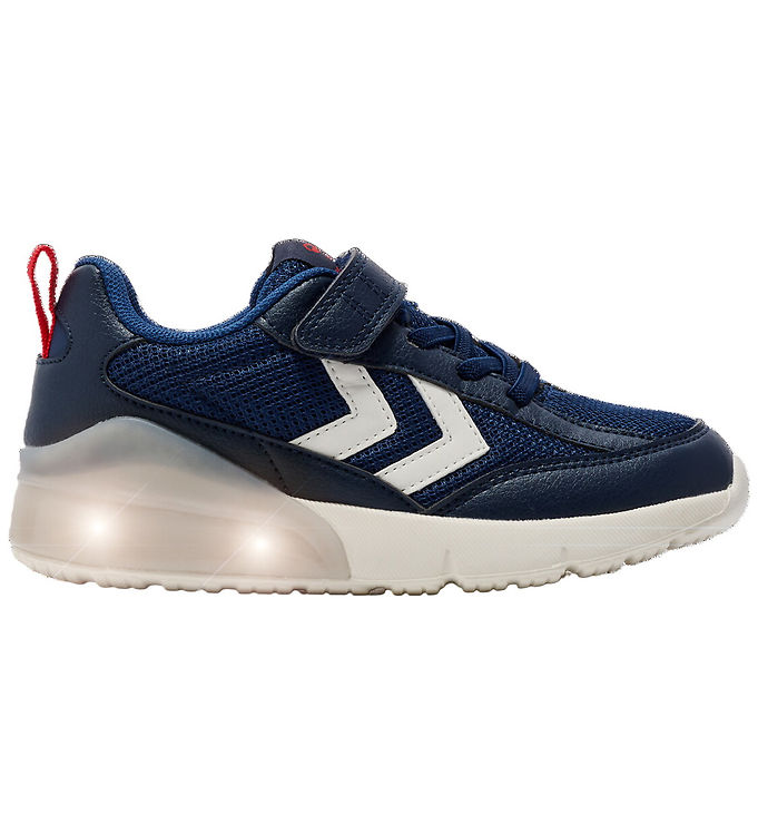 Hummel Sko m. Lys - Daylight JR - Black Iris