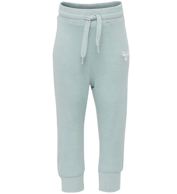 Hummel Sweatpants - Uld/Viskose - HMLTolja - Turkis Hummel Sweatpants - Uld/Viskose - HMLTolja - Turkis