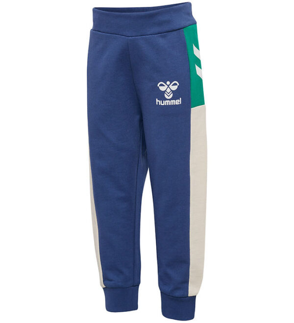 Hummel Sweatpants - hmlSkylan Ajust Waist Pants - True Navy