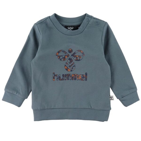 Hummel Sweatshirt - HmlLime - Stormy Weather Hummel Sweatshirt - HmlLime - Stormy Weather