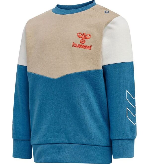 Hummel Sweatshirt - hmlFINN - Vallarta Blue Hummel Sweatshirt - hmlFINN - Vallarta Blue