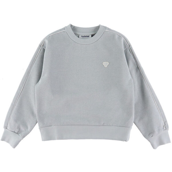 Hummel Sweatshirt - hmlJR Loose - Grå m. Glimmer