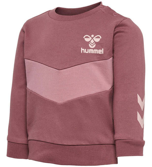 Hummel Sweatshirt - hnlNeel - Rose Brown Hummel Sweatshirt - hnlNeel - Rose Brown