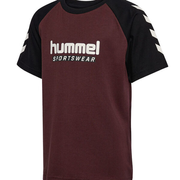 Hummel T-shirt - HmlJr Logo - Vineyard Wine