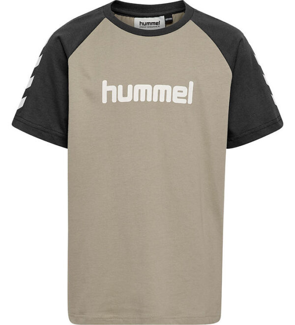 Hummel T-shirt - Rock Ridge/Sort m. Logo