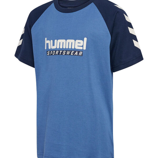 Hummel T-shirt - hmlJr Logo - Dutch Blue Hummel T-shirt - hmlJr Logo - Dutch Blue