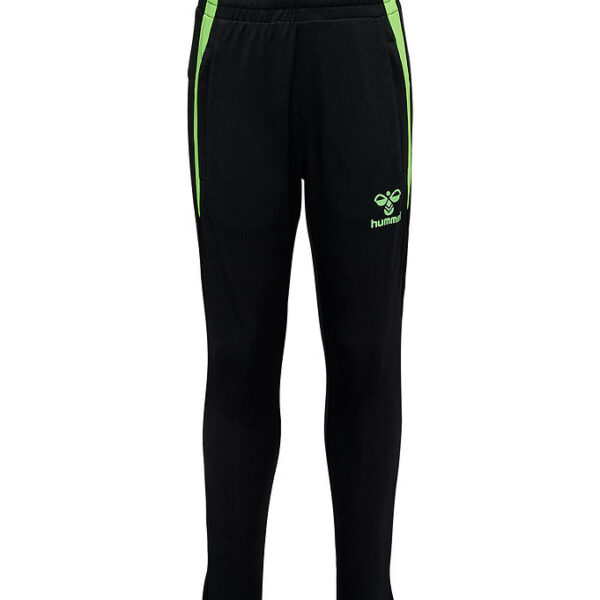Hummel Træningsbukser - hmlLead - Black/Green Gecko