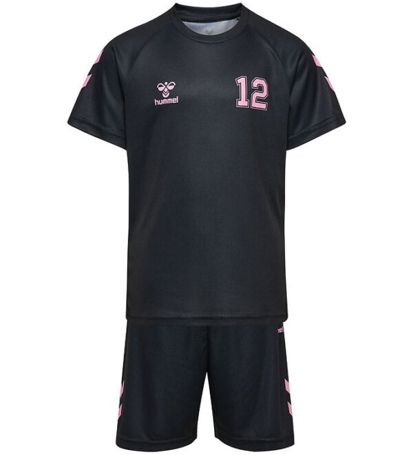 Hummel Træningssæt - hmlShimmer - Black/Bridal Rose Hummel Træningssæt - hmlShimmer - Black/Bridal Rose