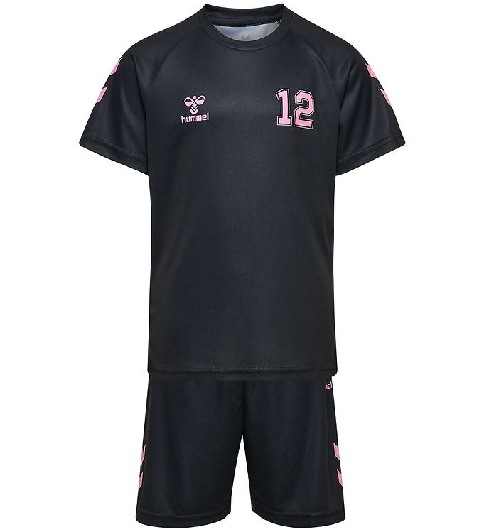 Hummel Træningssæt - hmlShimmer - Black/Bridal Rose