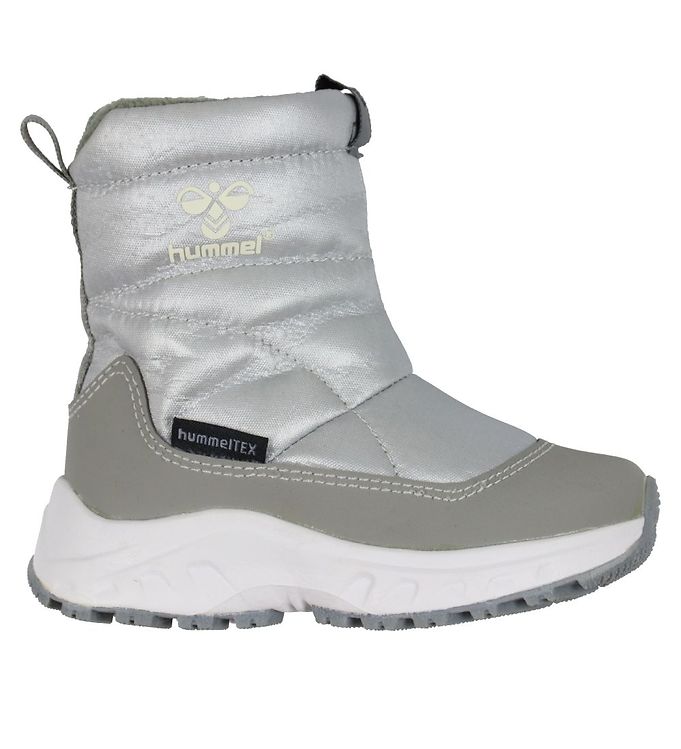 Hummel Vinterstøvler - Root Puffer Recycled Tex Infant - Silver